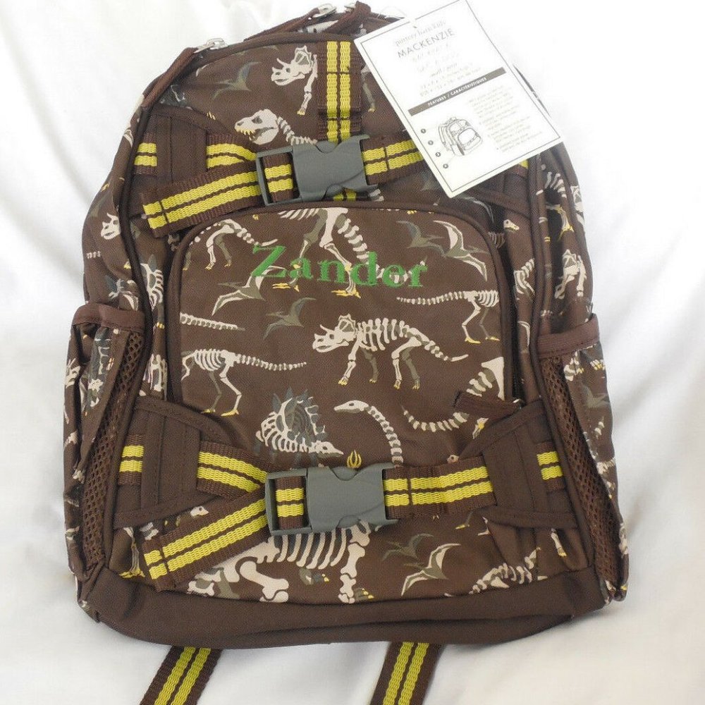 PBK Brown Dino Backpacks Small "Zander" NWT NLA